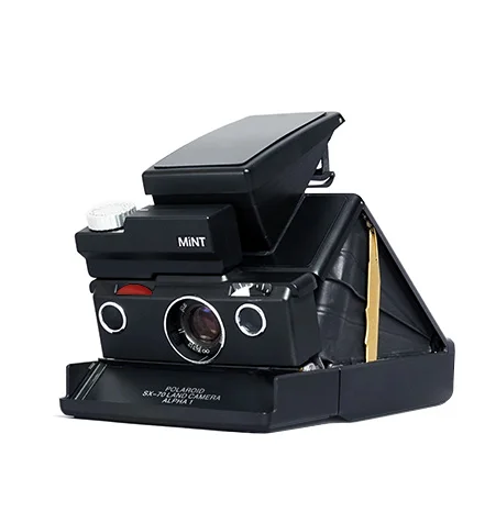 MINT SX70 시리즈 mint670x 카메라 SLR670-X MING(Type i) 블랙 -원샷- 70 및 600 필름 및 i-Type 필름 사용