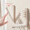 Clothes Rack Wall-mounted Storage Hangers Dormitory Students Hangers Hooks Simple Folding Non-slip Clothes Hangers Clothing Rack 3