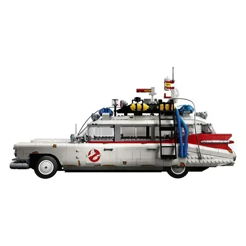ECTO-1 크리에이티브 차량 빌딩 블록, 10274 벽돌 장난감 자동차 모델 자동차 키트, 성인용 선물, 2352 개