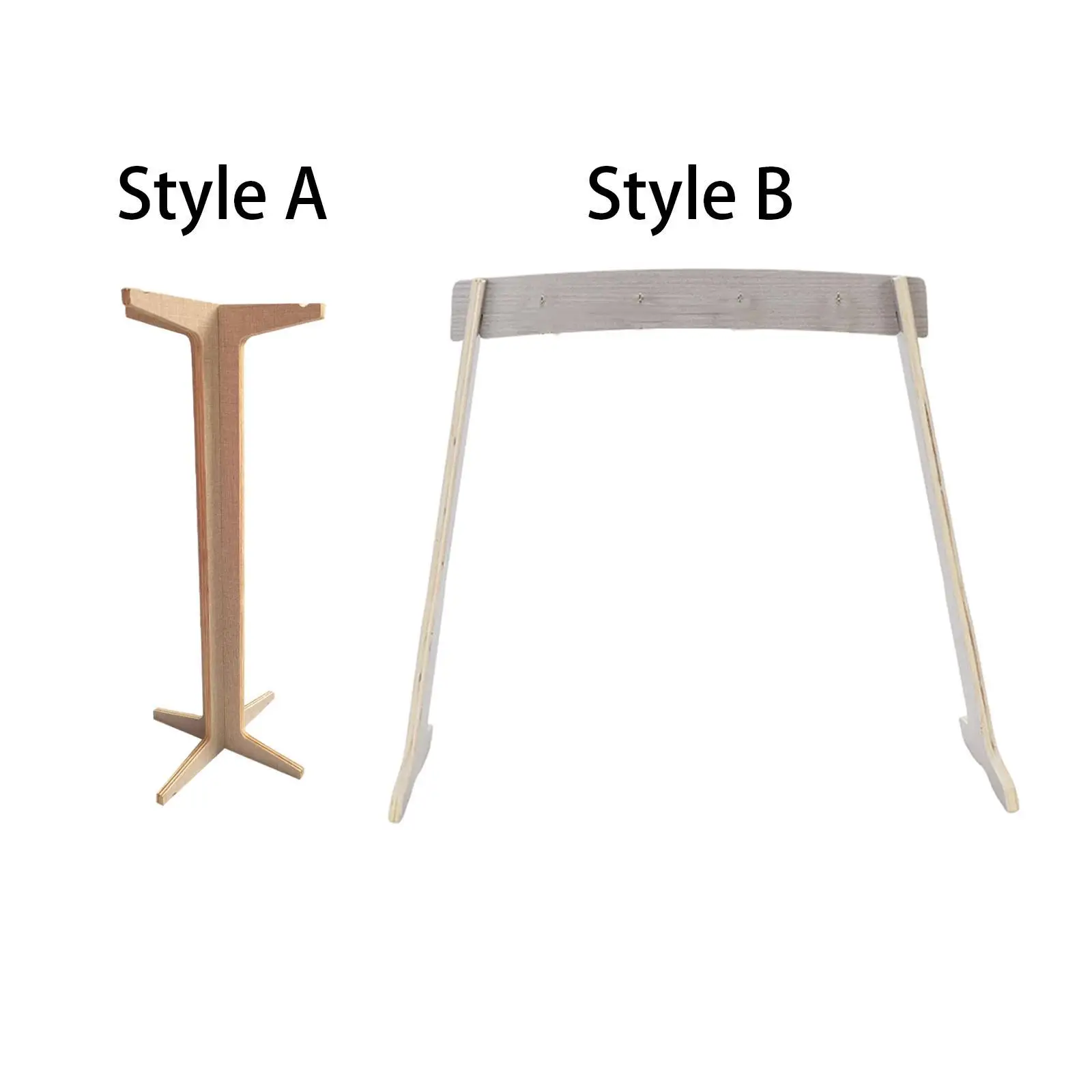 Chime Stand Wind Chime Wood Stand Wooden Easy to Assemble, Gong Target Stand, Chime Holder for Tabletop Tea Room Meditation