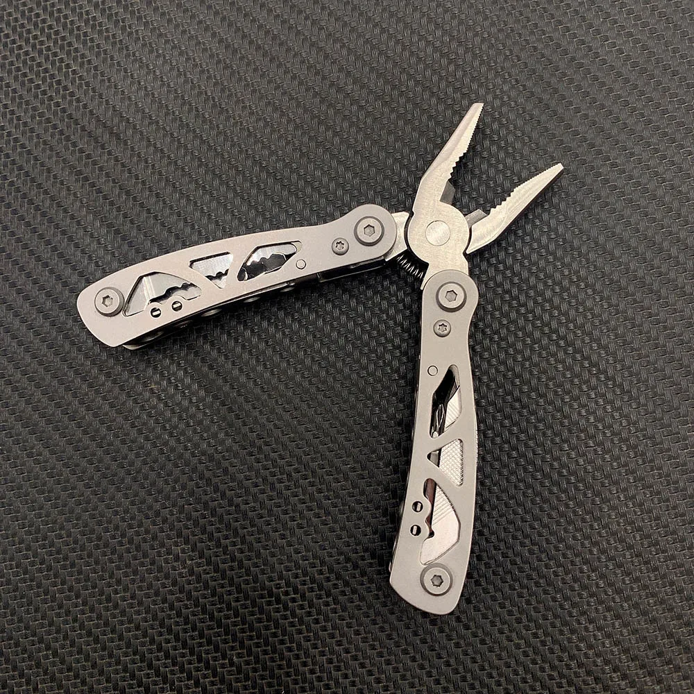 BHBT-Pince Multifonctionnelle Pliante, Couteau Multi-outils, Scie, Camping En Plein Air, équipement EDC Avec Poignées, Ciseaux Amovibles, Outils à Main