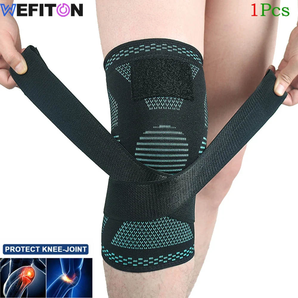 

1Pcs Knee Brace Compression Sleeve Support for Men Women,Knee Pads for Running,Hiking,Meniscus Tear,Arthritis,Joint Pain Relief