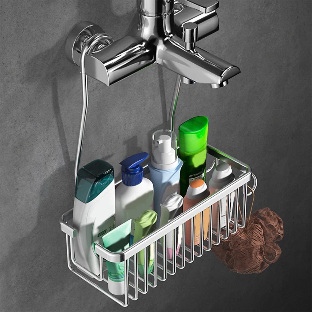 Bathroom Shower Rack Stainless Steel With Hanger
