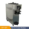 Black,Pink,Sliver,White Color Automatic Commercial Soft Serve Small Ice Cream Maker Machine With LCD Display 5