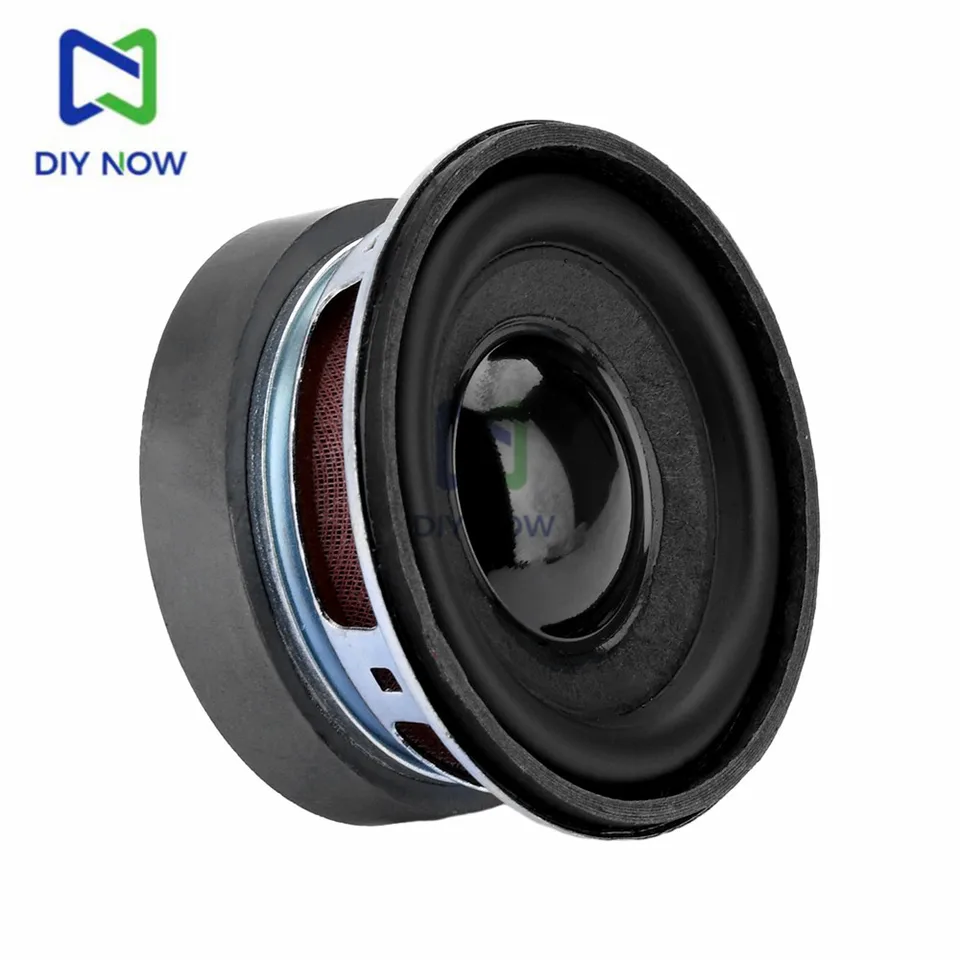 Altavoz Redondo Magnético De 2 Pulgadas, 5W, 4 Ohm - Ideal Para Proyectos DIY De Sonido | Mini Woofer Para Bricolaje