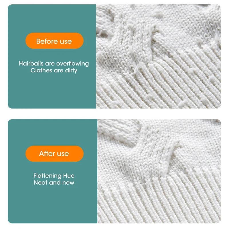 2025 Hair Ball Trimmer Charging Fabric Shaver Lint Remover Upgraded Six Blade Design Fuzz Shaver Rechargeable for Travel Home