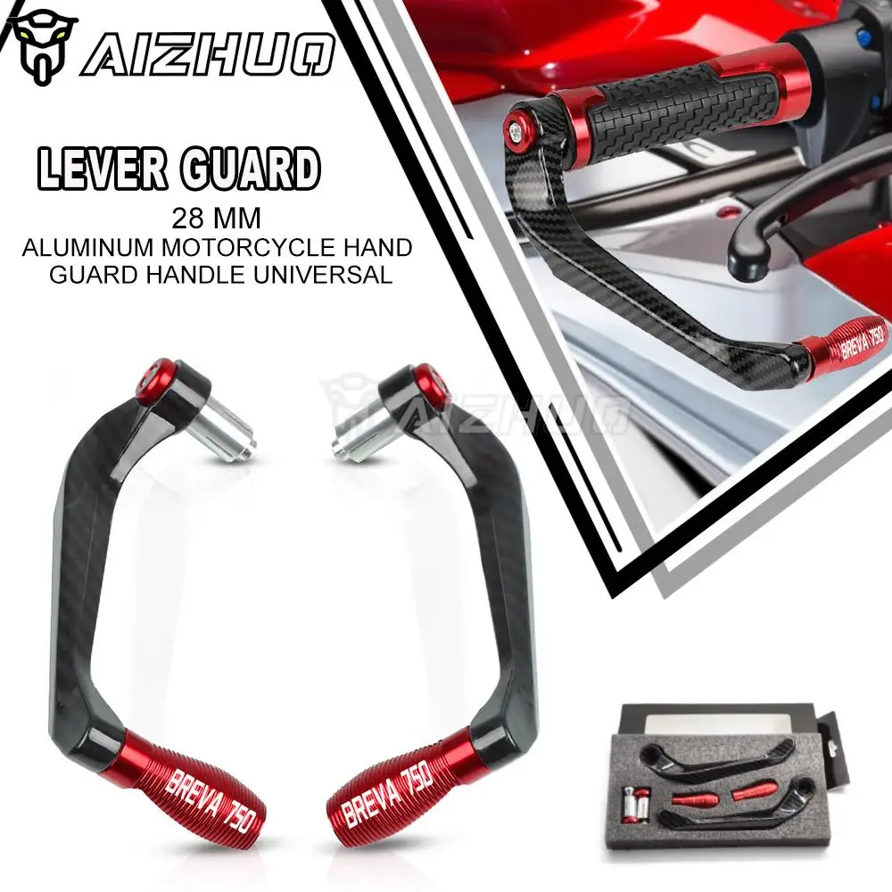 

Universal 7/8" 22mm Aluminum Motorcycle Accessories Handbar Grips Brake Clutch Levers Protector Lever Guard Proguard System