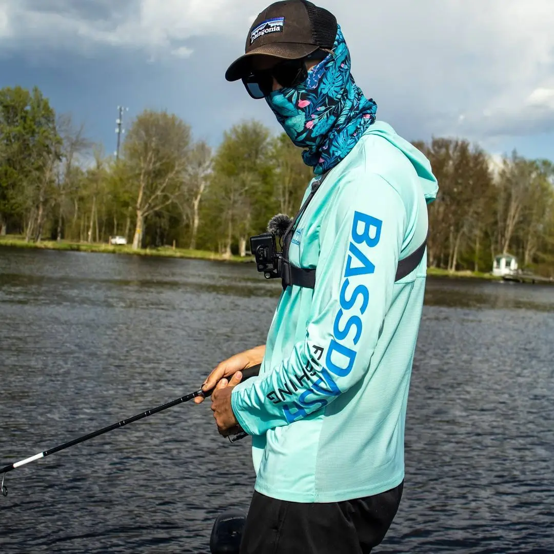 Bassdash Men's UV Sun Protection UPF 50+ Fishing Shirts Long