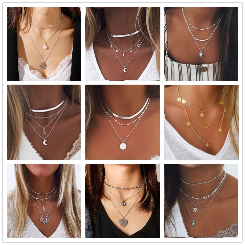 Collier Pendentif Goutte D'eau En Argent 925 - Avec Cristal, Pour Femme, Bijou Fantaisie élégant