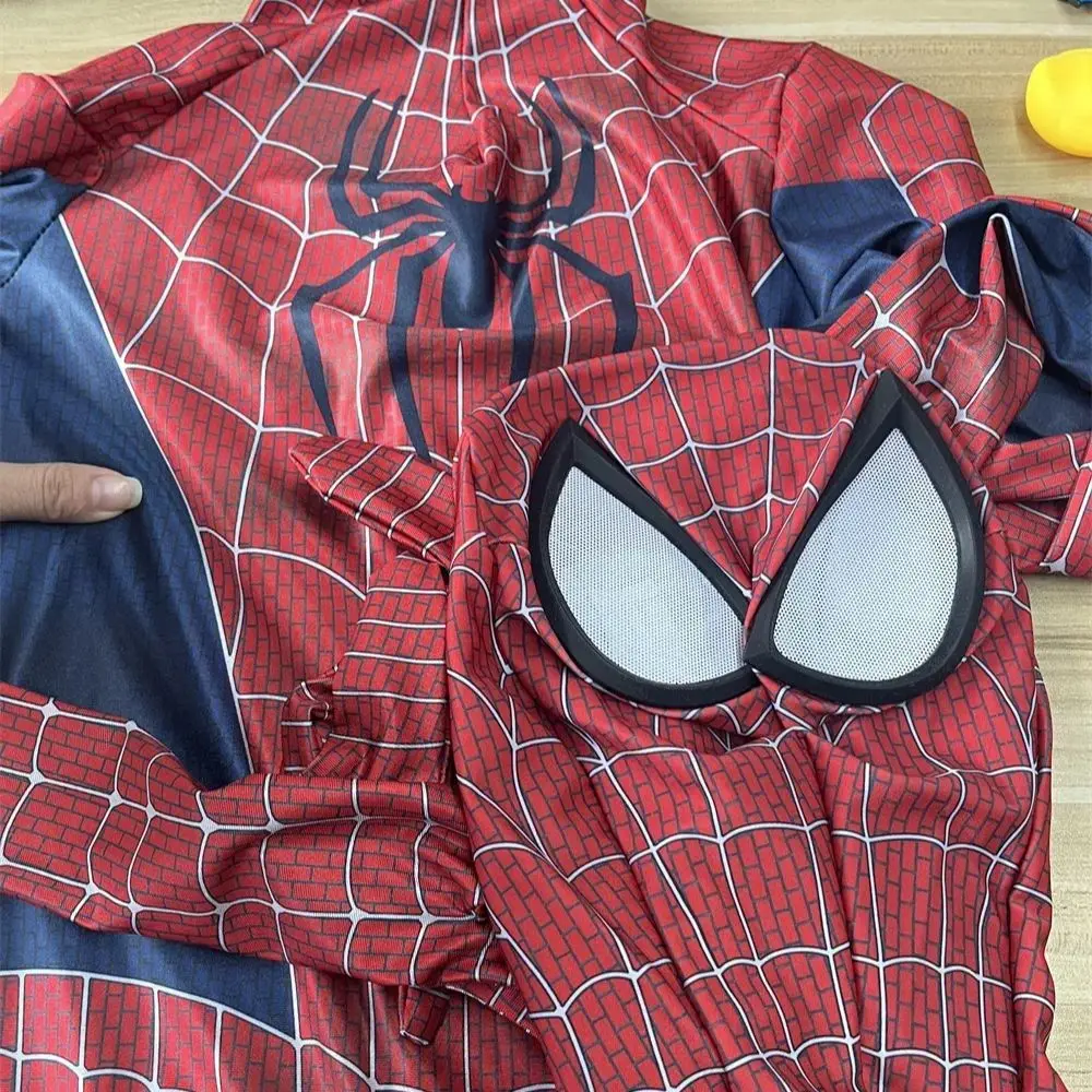 マーベルスパイダーマンハロウィーンコスプレコスチューム、全身