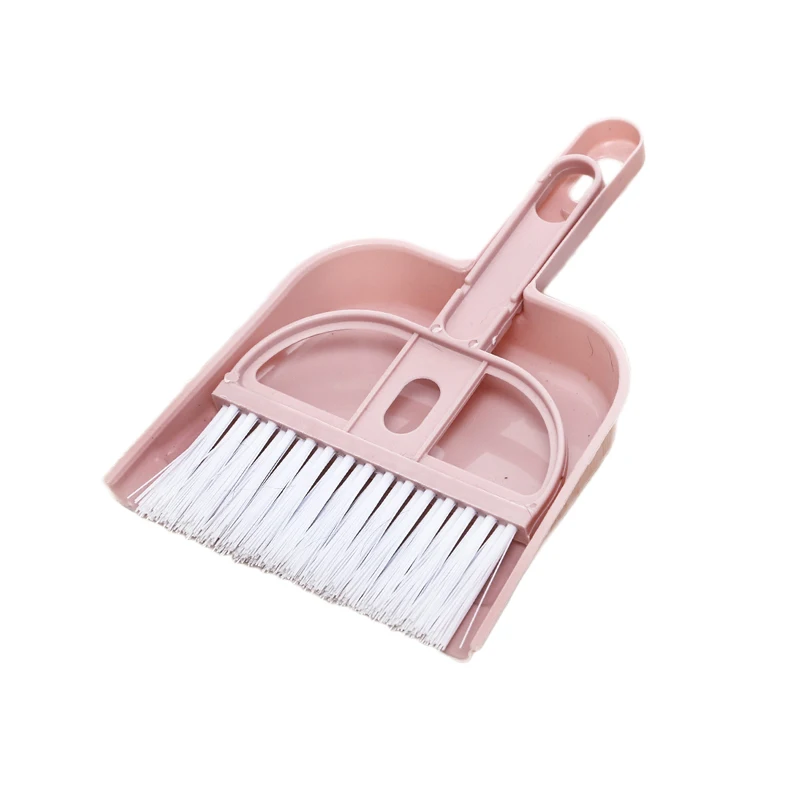 BOOTEELY Mini Broom Pet Hair Brush Plastic Shovel Grooming Accessory Cats Dogs