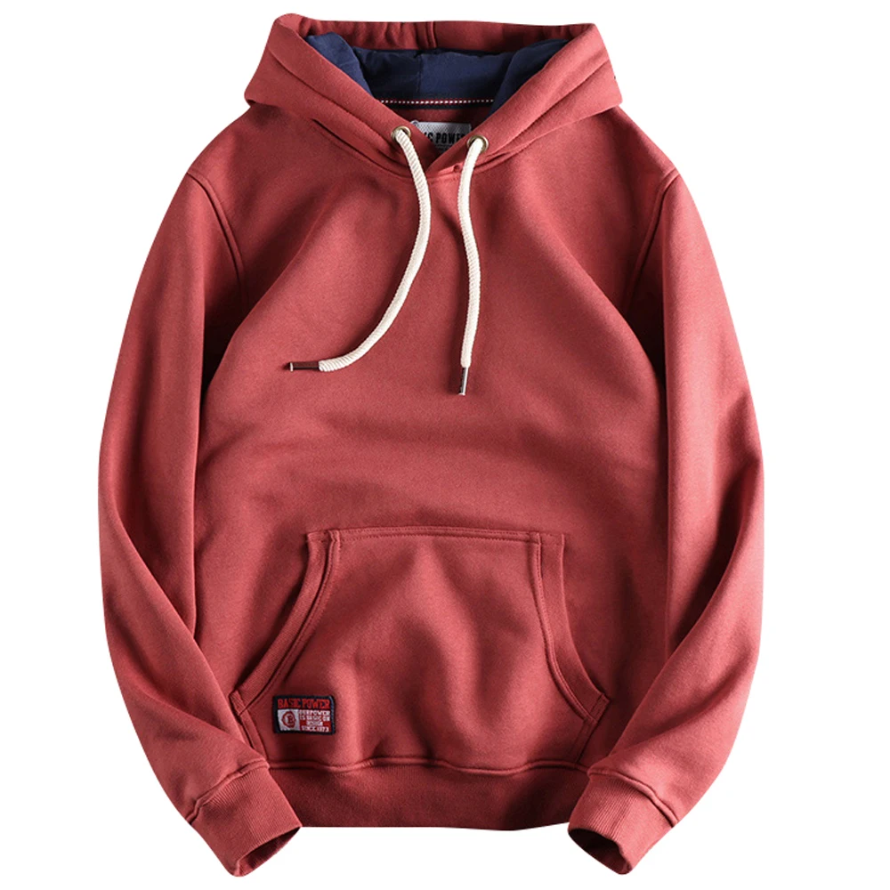 

Korean Fashion Pullover Hooded Mens Hoodies Coat Autumn Winter Casual Man's Hooded Sweatshirt Jogger Texture Pullovers Clothes
