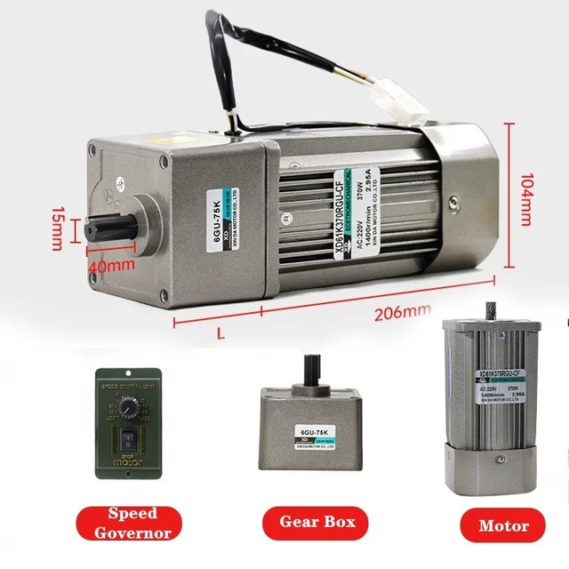 Ac Motor Speed Adjustment 220v Ac Motor Gear Reduction, 44 OFF