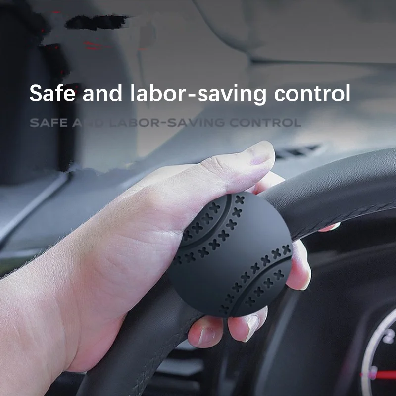 

Car Steering Wheel Booster 360 Degree Rotation Steering Wheel Knob Ball Labor-saving One Hand Booster Steering Wheel Control