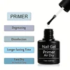 2/3 Piece Set Top Coat Base Coat and Base Coat UV/LED Semi-Permanent Clear Coat Gel Nail Polish, Nail Art Kit for Everyone 5