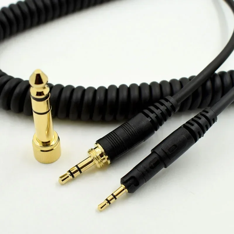 Headphone Adapter Replacement Audio cable cord wire line DIY for Audio-Technica ATH-M50x ATH-M40x Headphones
