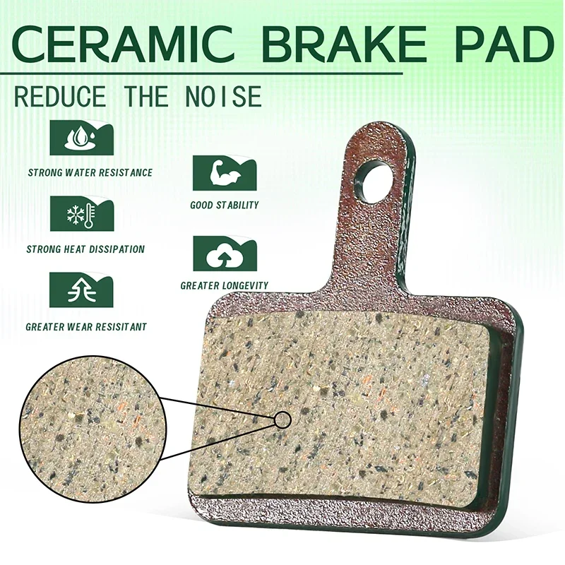 Bicycle Hydraulic Disc Brake Pad Semi-Metal Ceramic MTB Bike Brake Pads for SHIM