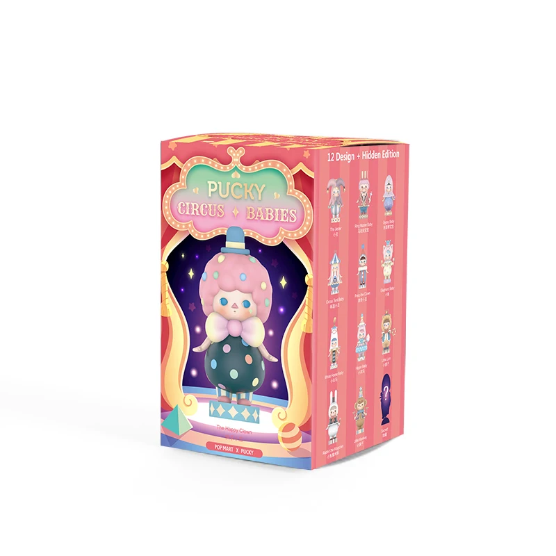 thumbnail image 1 of POP MART Pucky Fairy Circus Series Blind Box Toys Guess Bag Mystery Box Mistery Caixa Action Figure Surpresa Cute Model Birthday, 1 of 5