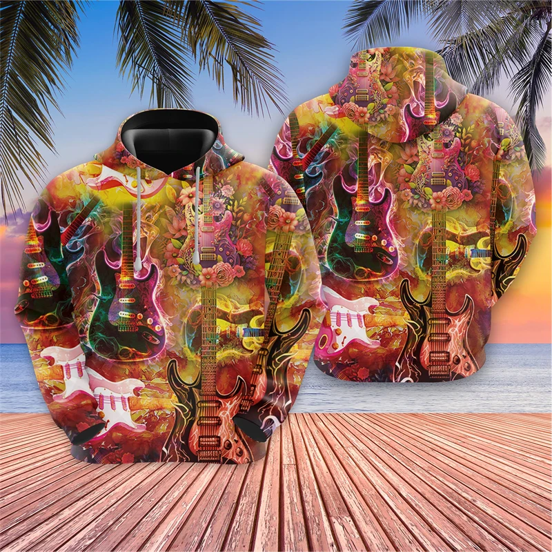 Sudaderas con gráficos de baterista, sudaderas con capucha de cantante de hip hop para hombres, ropa, chándal de baterista, suéteres para amantes de la música, camisetas para niños con guitarra