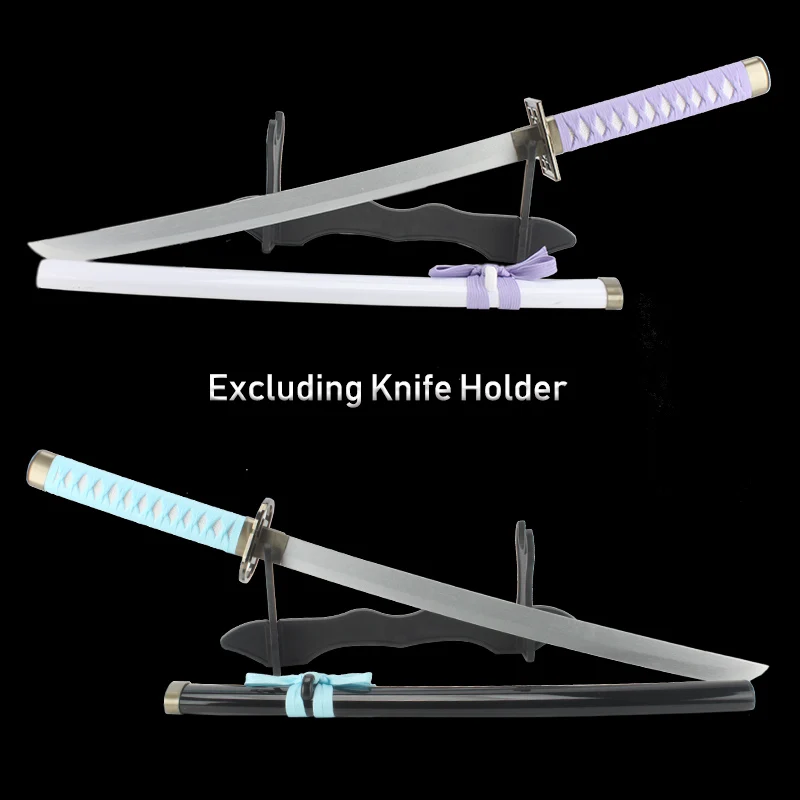 31.5＂/ 80CM Anime Bleach Katana Swords Bamboo Blade Zangetsu Toy Sword Kurosaki Ichigo Ninja Blade Cosplay Prop Wooden Anime 5
