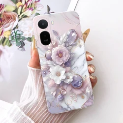 Cute Cat Animals Painted Soft Silicone Case - Stylish Protective Cover for Xiaomi Poco C85x (6255)