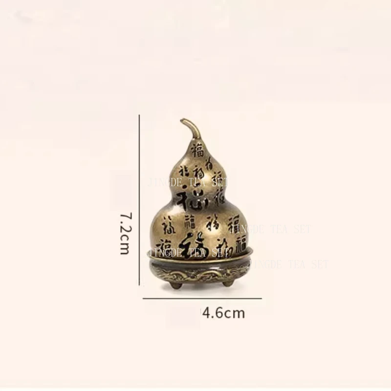 Baifu Hulu Incense Burner Chinese Indoor Incense Burner Agarwood Home Sandalwood Aromatherapy Stove Mini Decorative Ornaments