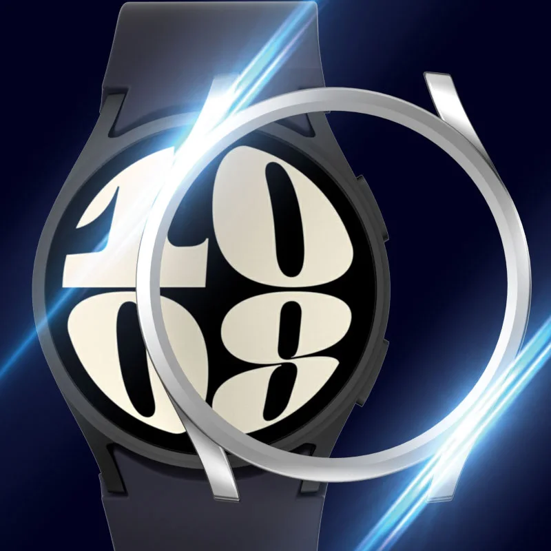 Sleek Matte Protective Bumper Shell for Samsung Galaxy Watch7 Smartwatch