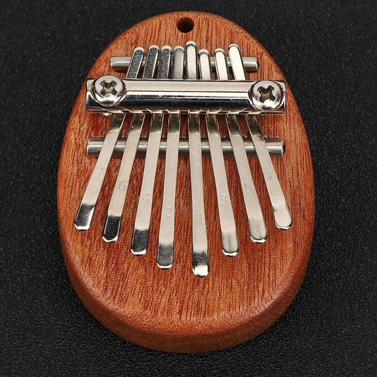 Piano Musical Instrument Convenient to Carry Thumb Piano Heart-shaped Crystal Thumb Piano for Party for Beginning Oboist 3