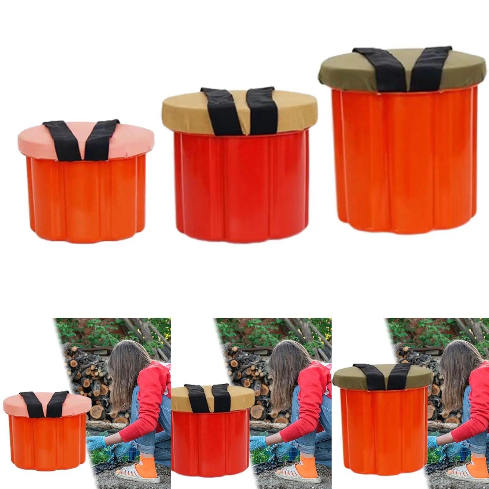 

Field Work Stool Picnic Chair Household Camping Stool Multifunctional Gardening Stool for Picnic Fishing Garden Farm Backyard