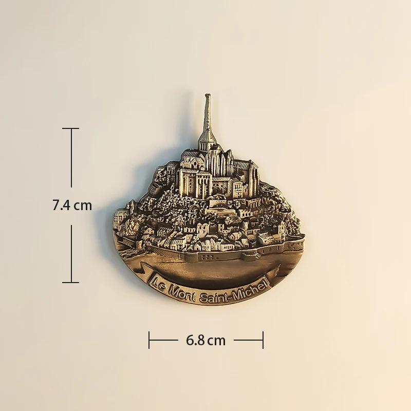フランク・ボッグズ、「PONT ST. MICHEL」、海外版超希少レゾネ France，Mont Saint Michel，Metal，3D Stereoscopic，Tourism