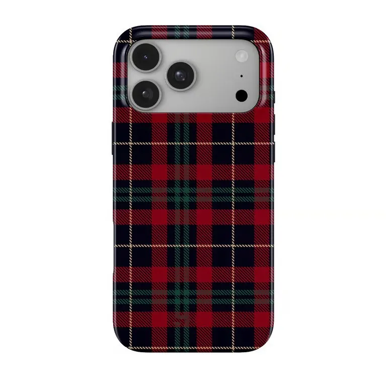 Vintage Y2K Hand-Drawn Sketch Double-Layer Phone Case