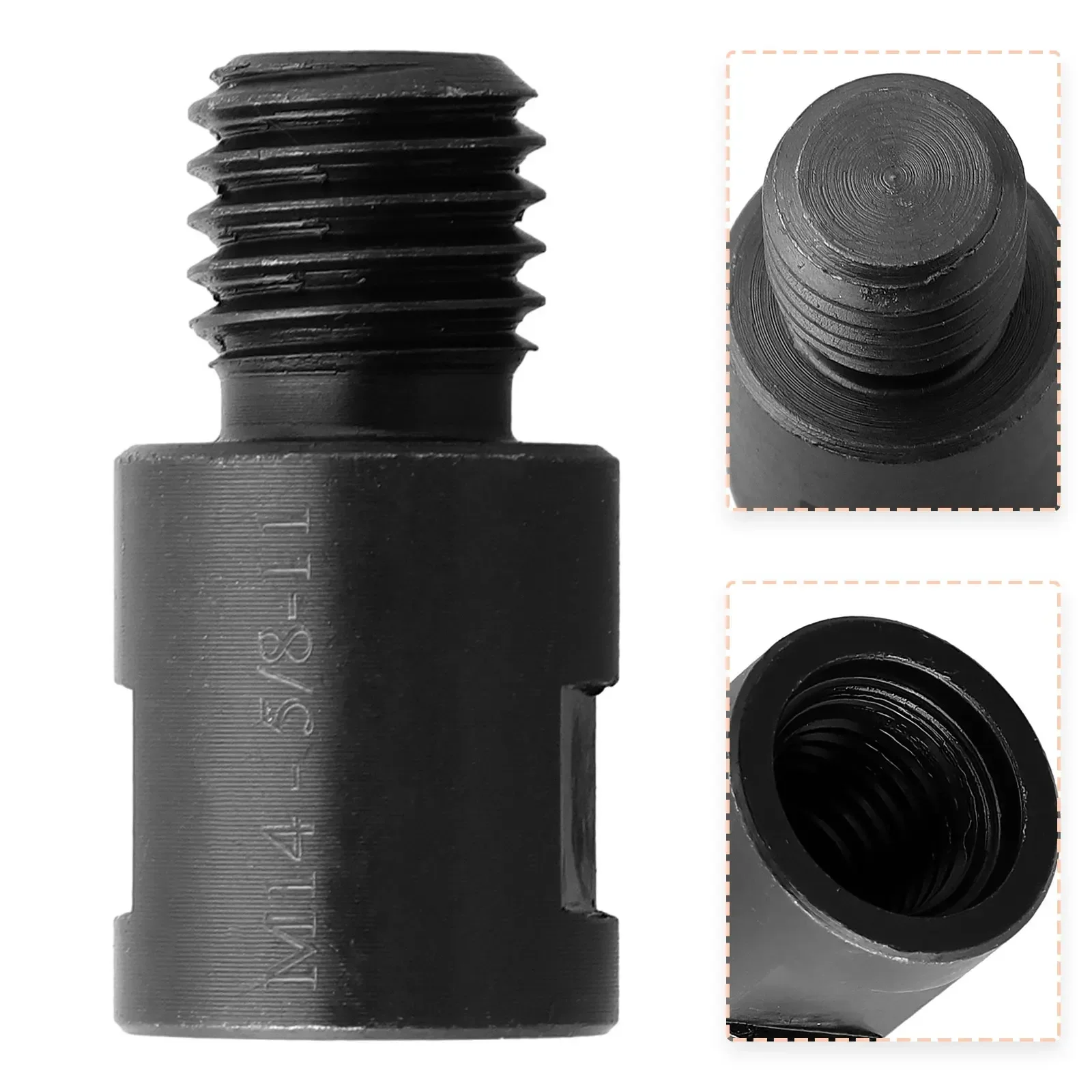 1PC Converter Diamond Core Bits Adapter 5/8"-11 To To 5/8"-11 Drill Adapter For Grinder Wet Polisher Polishing Machine