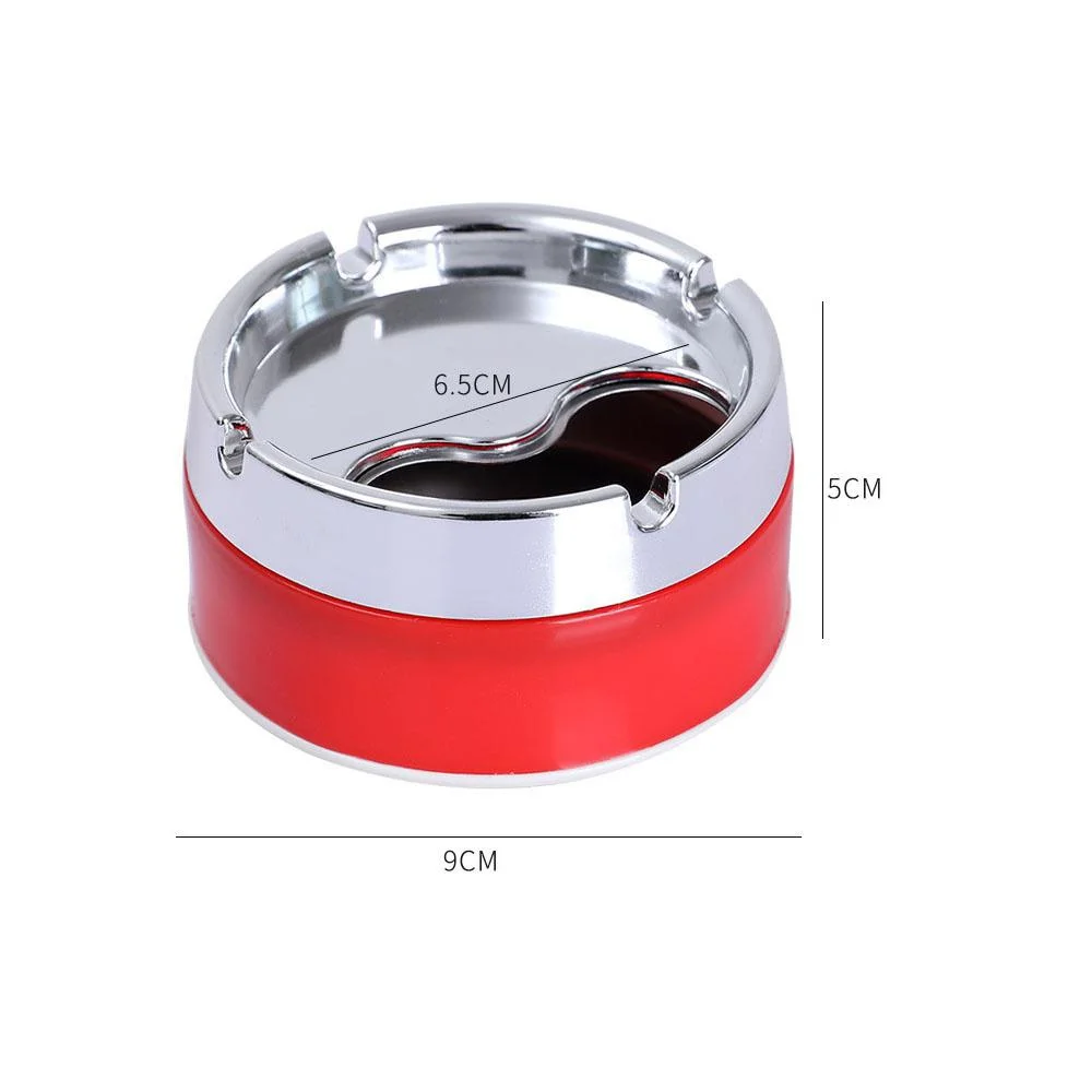 1 Pcs Creative Household Detachable Cigarette Ashtray Portable Mini Rotatable Lid Ashtray(Not Including Cigarette ) portable ashtray cigarettes ashtray