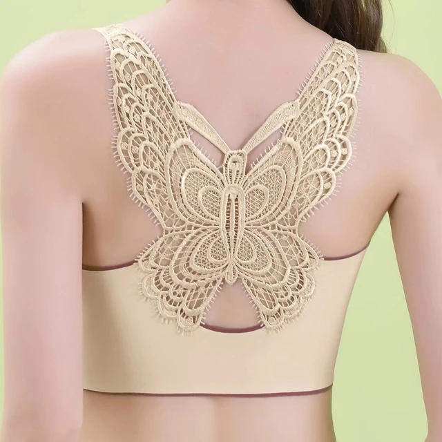 Women Sexy Seamless Bra Butterfly, Butterfly Bra Big Women