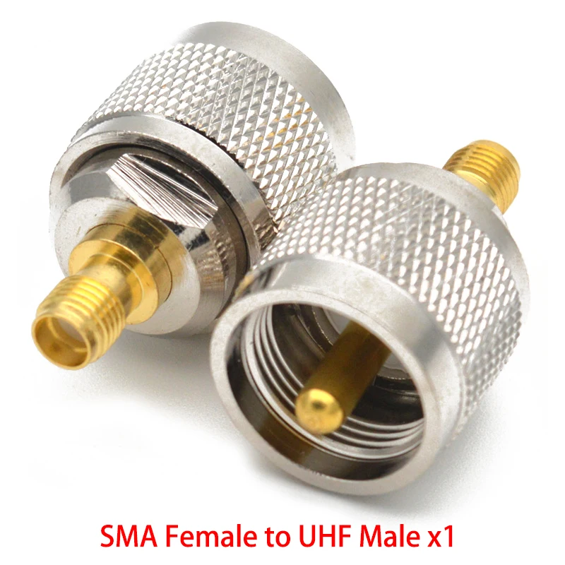 UHF to SMA RF Coaxial Adapter