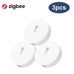 Smart Wireless Temperature and Humidity Sensor with Remote Monitoring (3pcs)