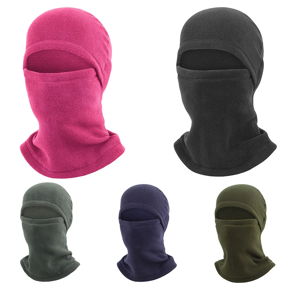 

Polar Fleece Cycling Travel Cap Cold-Proof Flexible Bandana Balaclava For Men Women Cold-proof Warm 28x36cm Bike Accessories