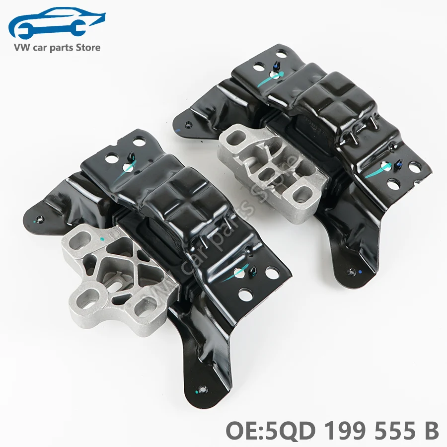 5Q0199555R Quality Transmission Gearbox Mounting Left Support Mount Foot Glue For MQB Golf MK7 Passat B8 Audi A3 5Q0 199 555 B
