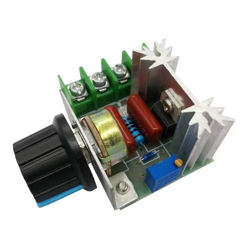 1PCS 2000W Adjustable Motor Speed Controller Voltage Regulator AC Motor Speed Controller 50-220V 25A