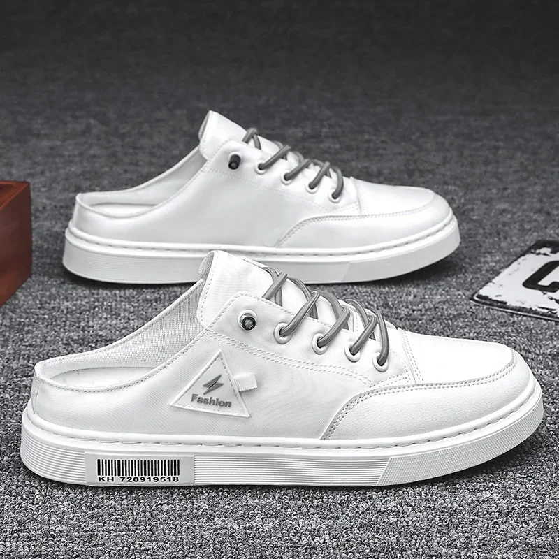 Canvas Shoes Men's Slip-ons Non-heel Casual Shoes Autumn Summer Slippers Original Fashion Male Sneakers Zapatos De Hombre