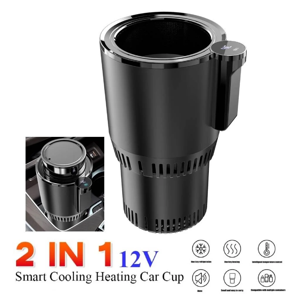 12V 2-In-1 Smart Cooling Heating Car Cup Electric Coffee Milk Warmer Cooler Beverage Mug 36W Warmer Cooler Cup car warmer cooler cup