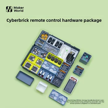CyberBrick Set hardware per telecomando Robot da corsa Assemblaggio fai-da-te Creatore di giocattoli Tesoro Componenti del modello di stampa 3D