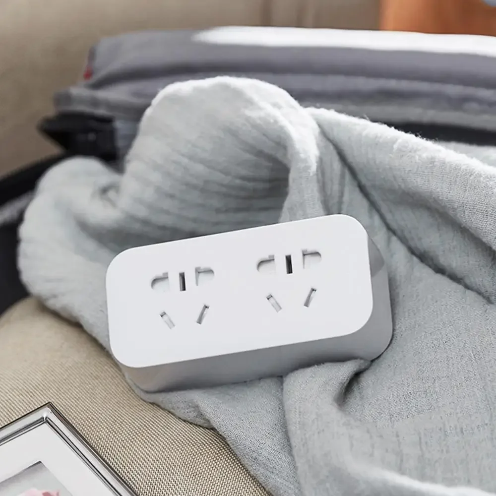 Original Xiaomi Mijia Fast Charging Power Strip Converter Portable Plug Travel Adapter for Home Office 5V 2.1A 2 Sockets