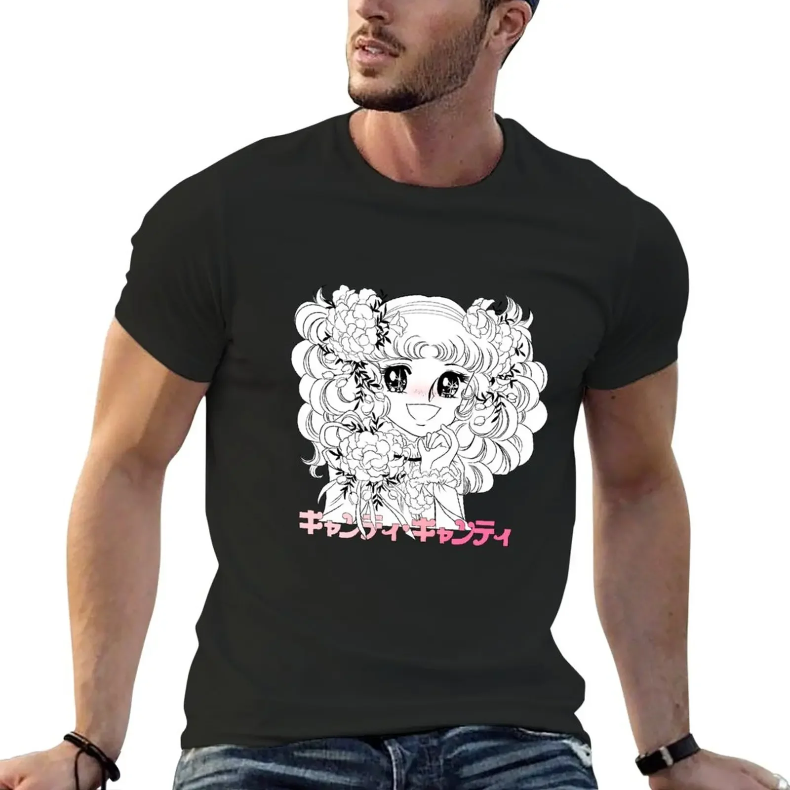 

CANDY CANDY T-Shirt customizeds blanks mens t shirt