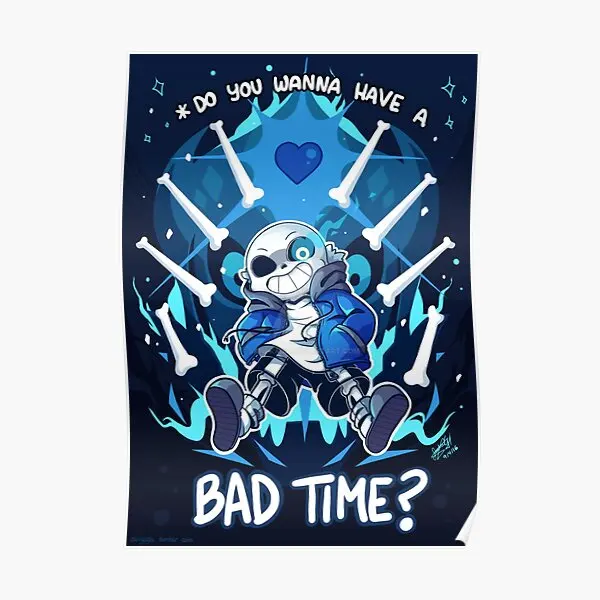 

Постер Undertale для комнаты, домашний современный декор с принтом, винтажная картина на стену, живопись, Декор, фреска, забавная, без рамки