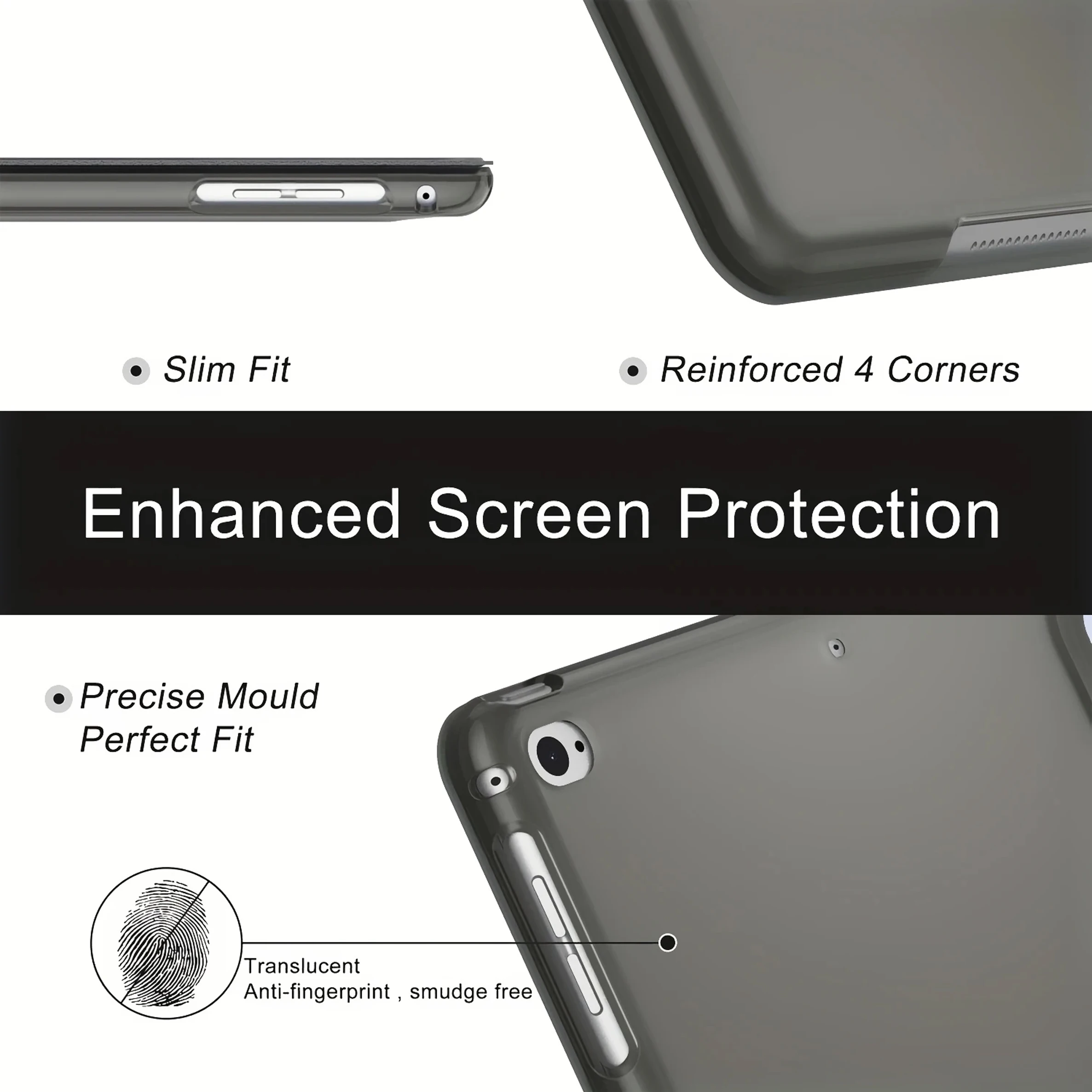 Premium Flip Smart Cover for 7.9-inch Tablets [Auto Sleep/Wake Feature]