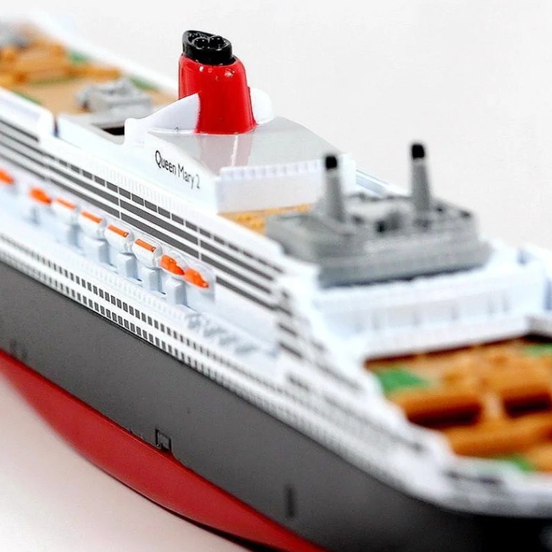 다이캐스트 1:1400 스케일 럭셔리 크루즈 선박 합금 모형 클래식 정적 디스플레이 모델 소년 선물 장난감 컬렉션 장식품