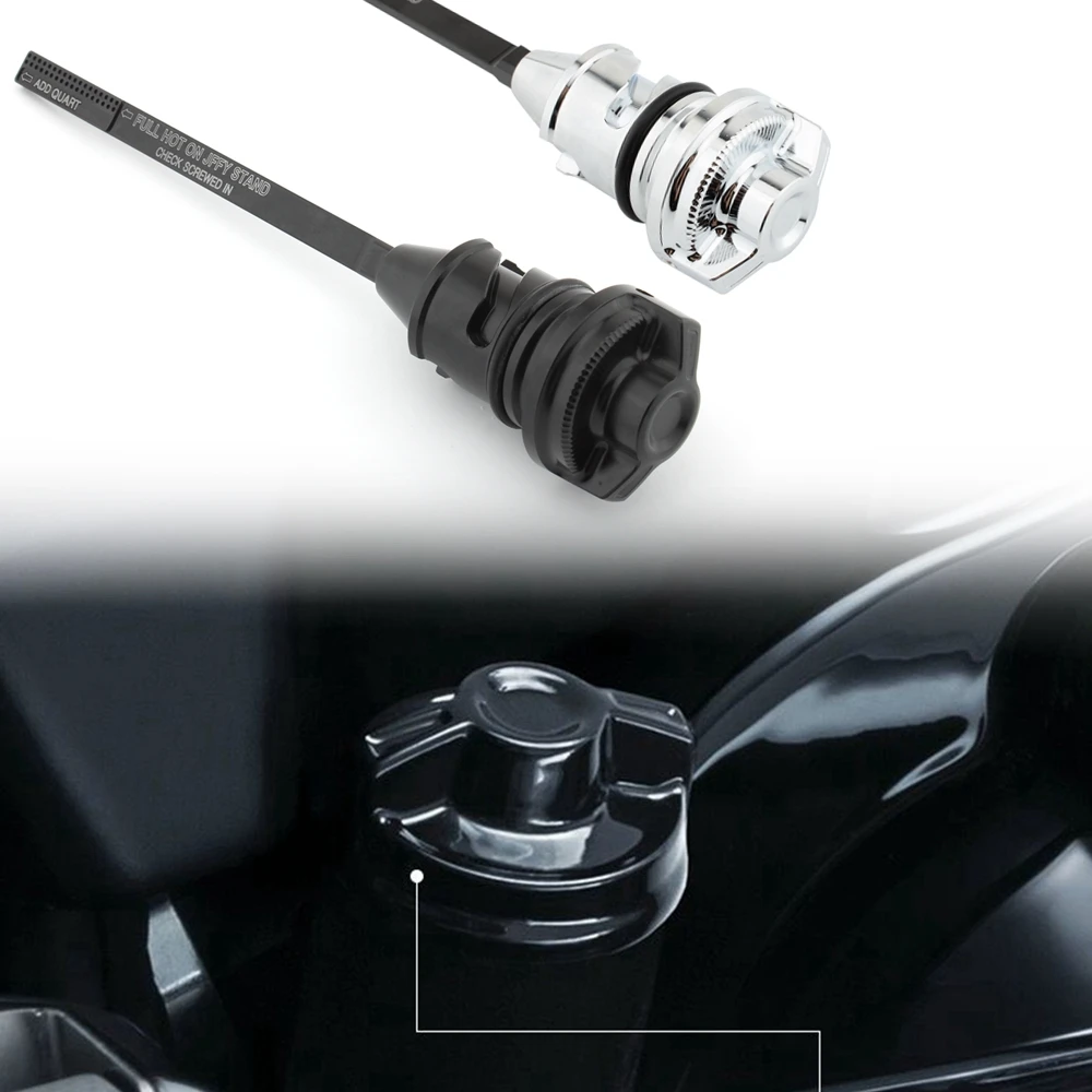 Motorcycle Precision Dipstick Oil Dip Stick for Harley Softail models Breakout Fat Bob Fat Boy Heritage Classic