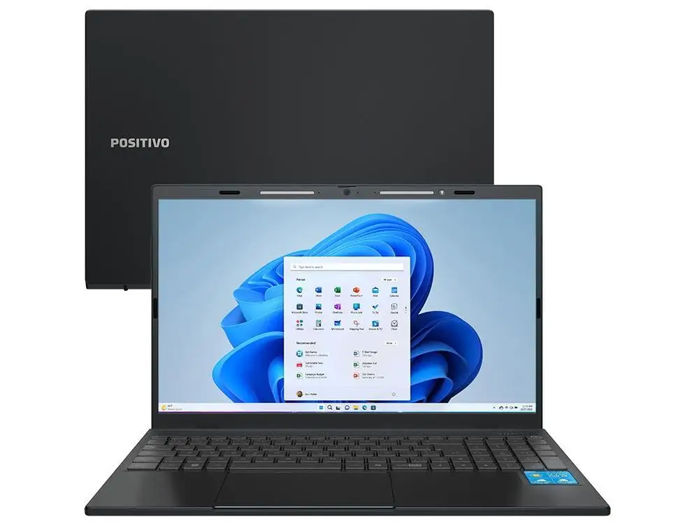 Positive Notebook Vision C15M Intel Celeron N4500 4GB RAM 128GB eMMC 15 "Full HD Windows 11 Intel Graphics 3002996