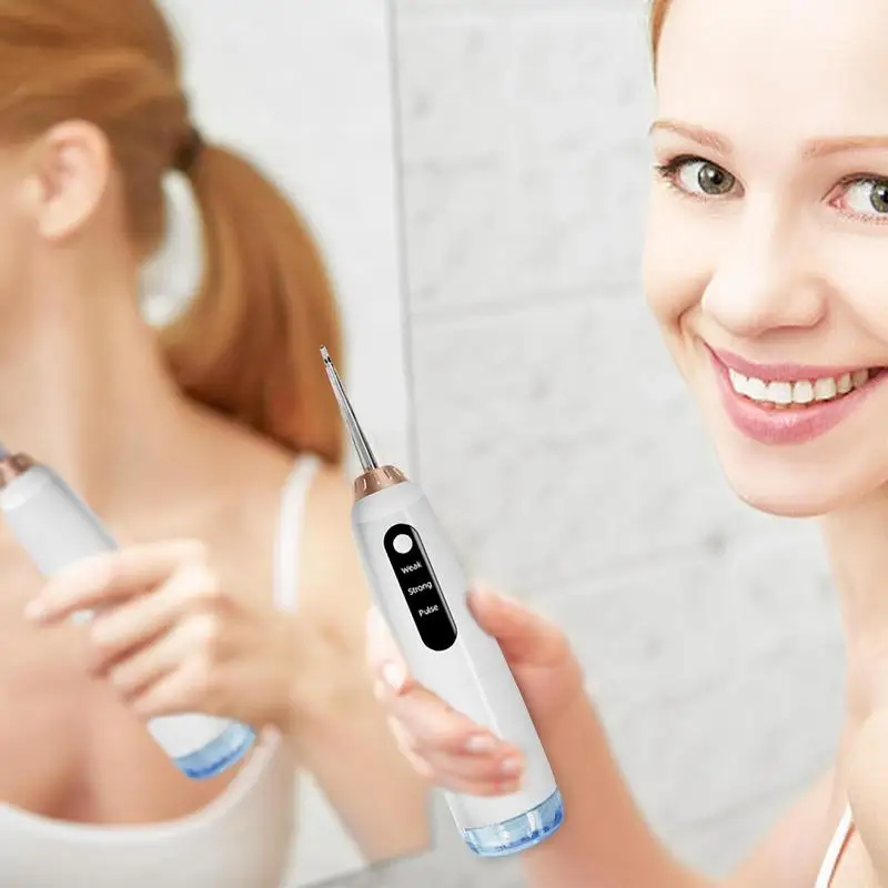 Cordless Water Flosser with 3 Modes Portable 330ml Water Tank Low Noise Long-Lasting Water Picks for Teeth Cleaning and Flossing 3